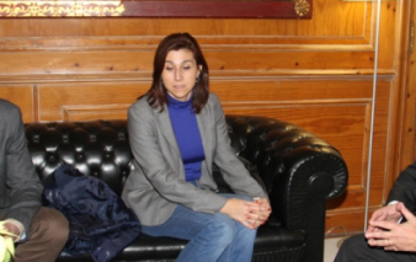 Raquel GOnzález, alcaldesa de Aranda