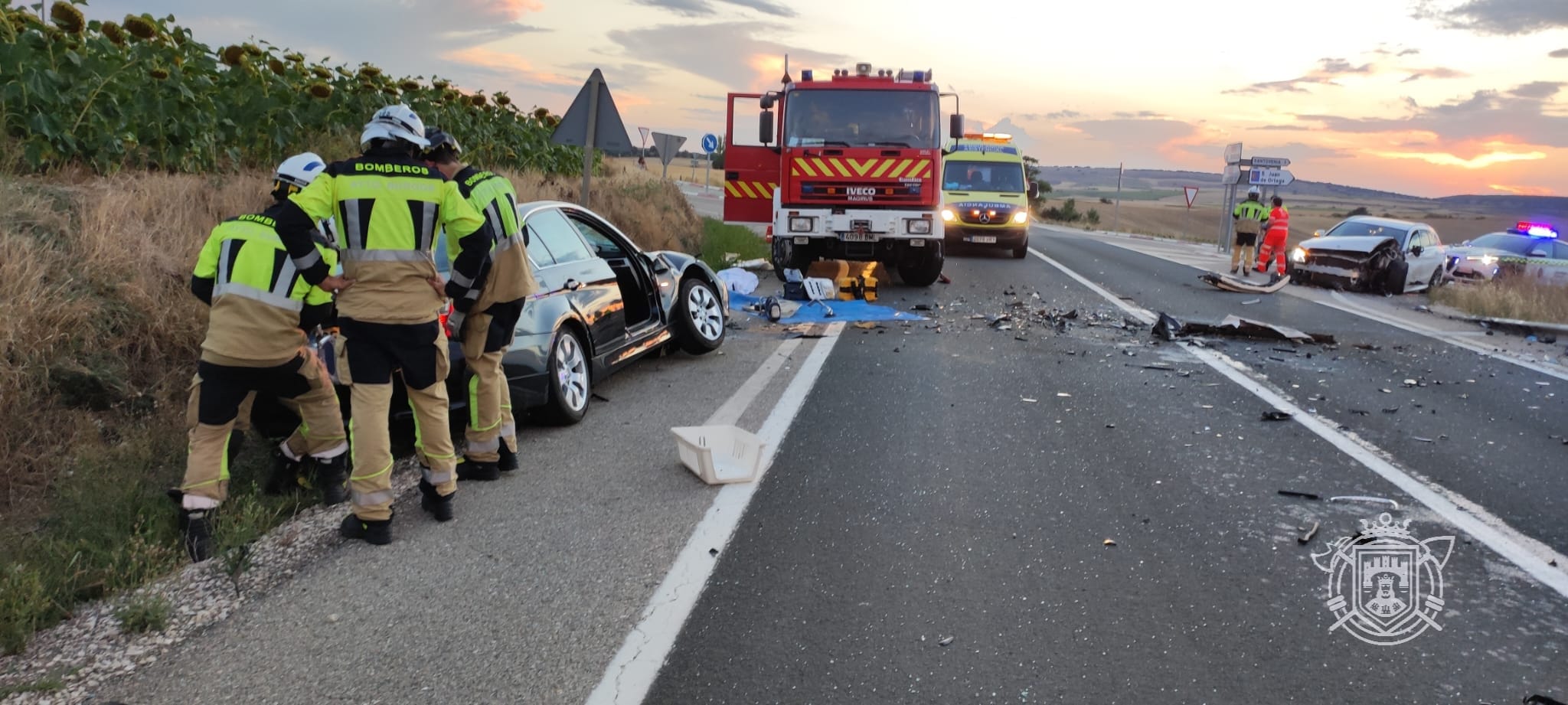 Sucesos Burgos Fallece Una Persona Y Otras Dos Resultan Heridas En Un