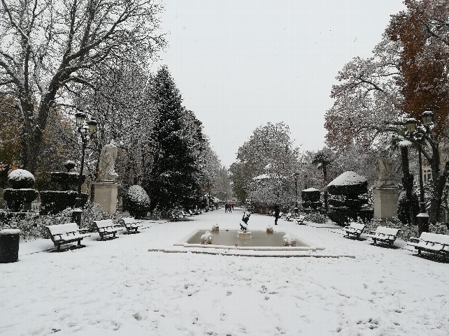 Declarada la alerta por nevadas en Burgos