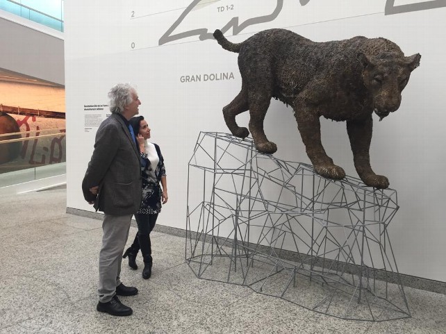 El MEH incorpora un tigre dientes de sable a su exposición permanente