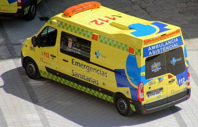 Tres personas heridas en dos accidentes de tráfico en Burgos