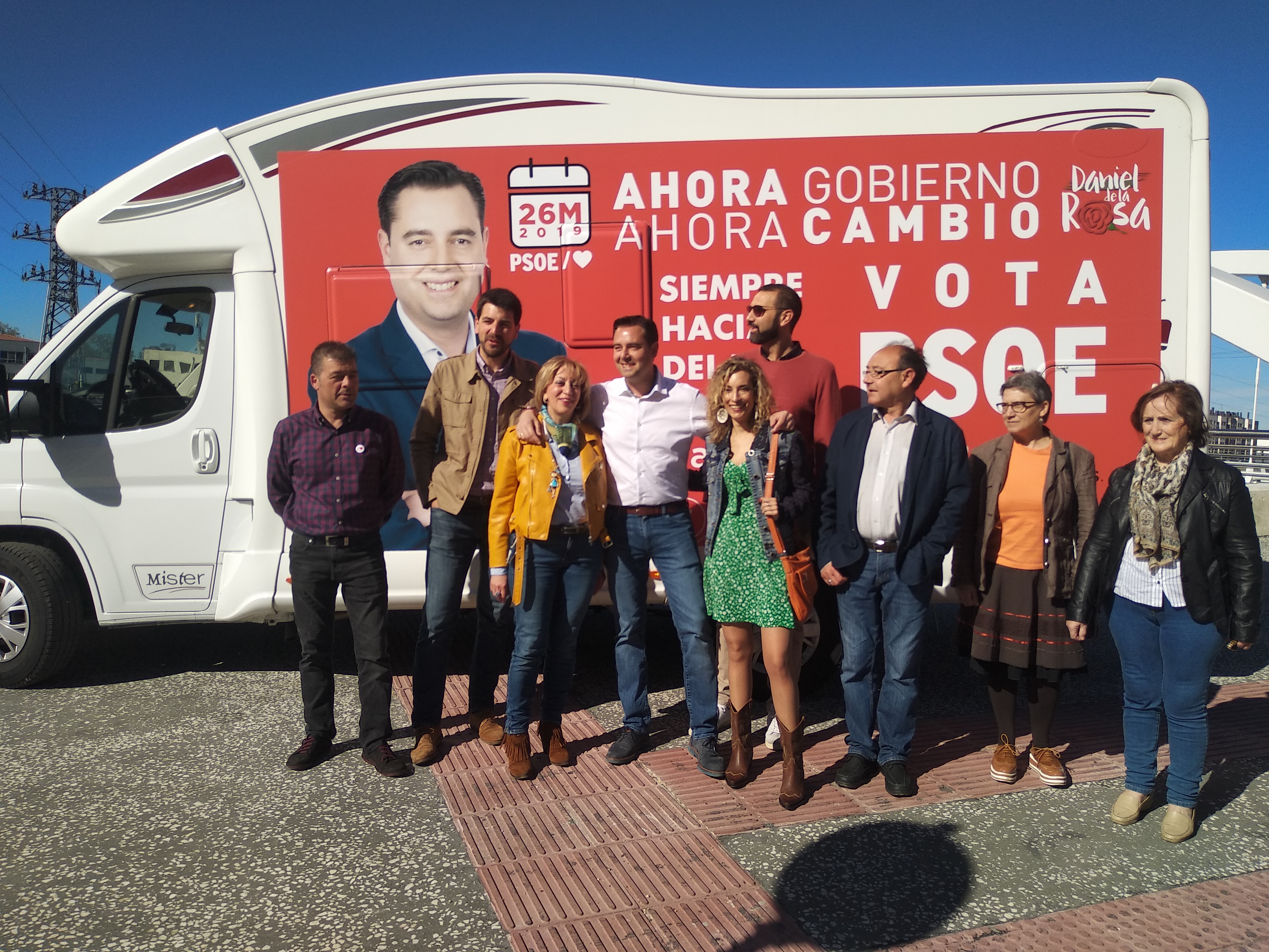 PSOE-caravana