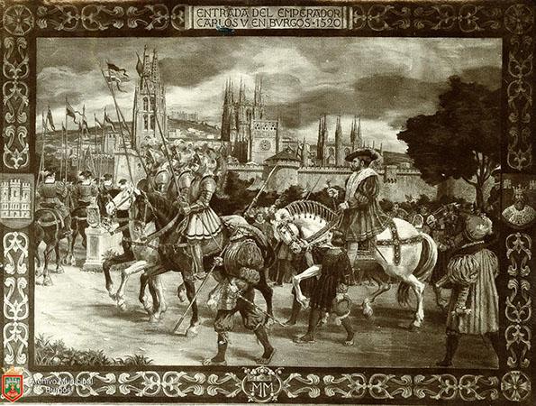 tapiz carlos V antiguo