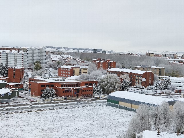 Desplome de temperaturas y opción de nieve en Burgos esta semana