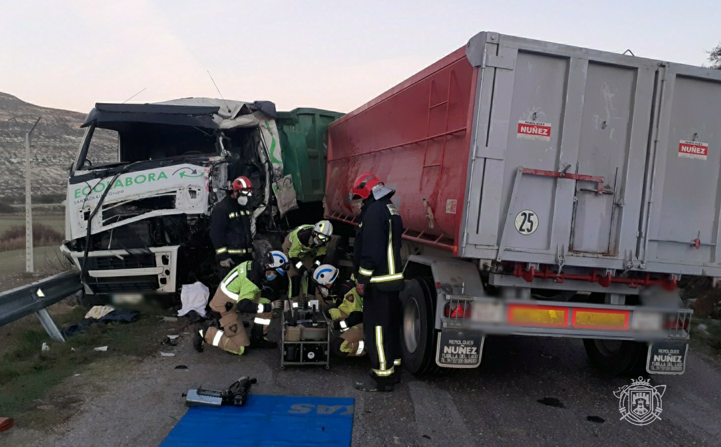 bomberos descarcelar