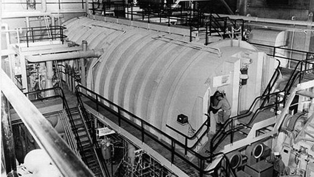  Reactor nuclear modular del submarino estadounidense 'Nautilus'. American Nuclear Society 