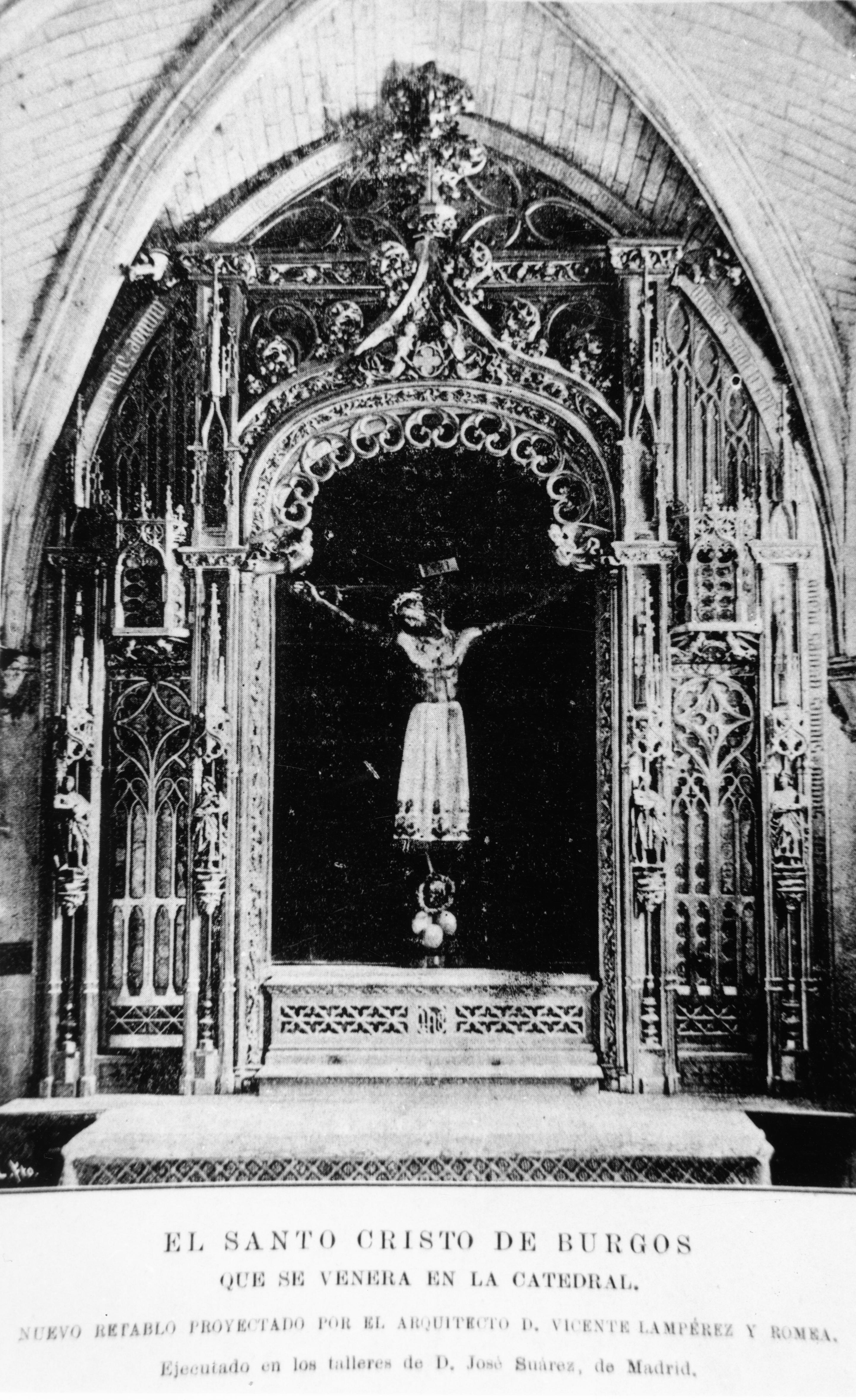 Santo Cristo Catedral Burgos antiguo