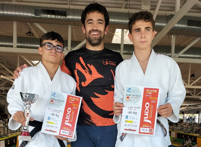Burgos obtém uma prata e um quinto lugar na Taça Super Cadetes de Judo de Vigo