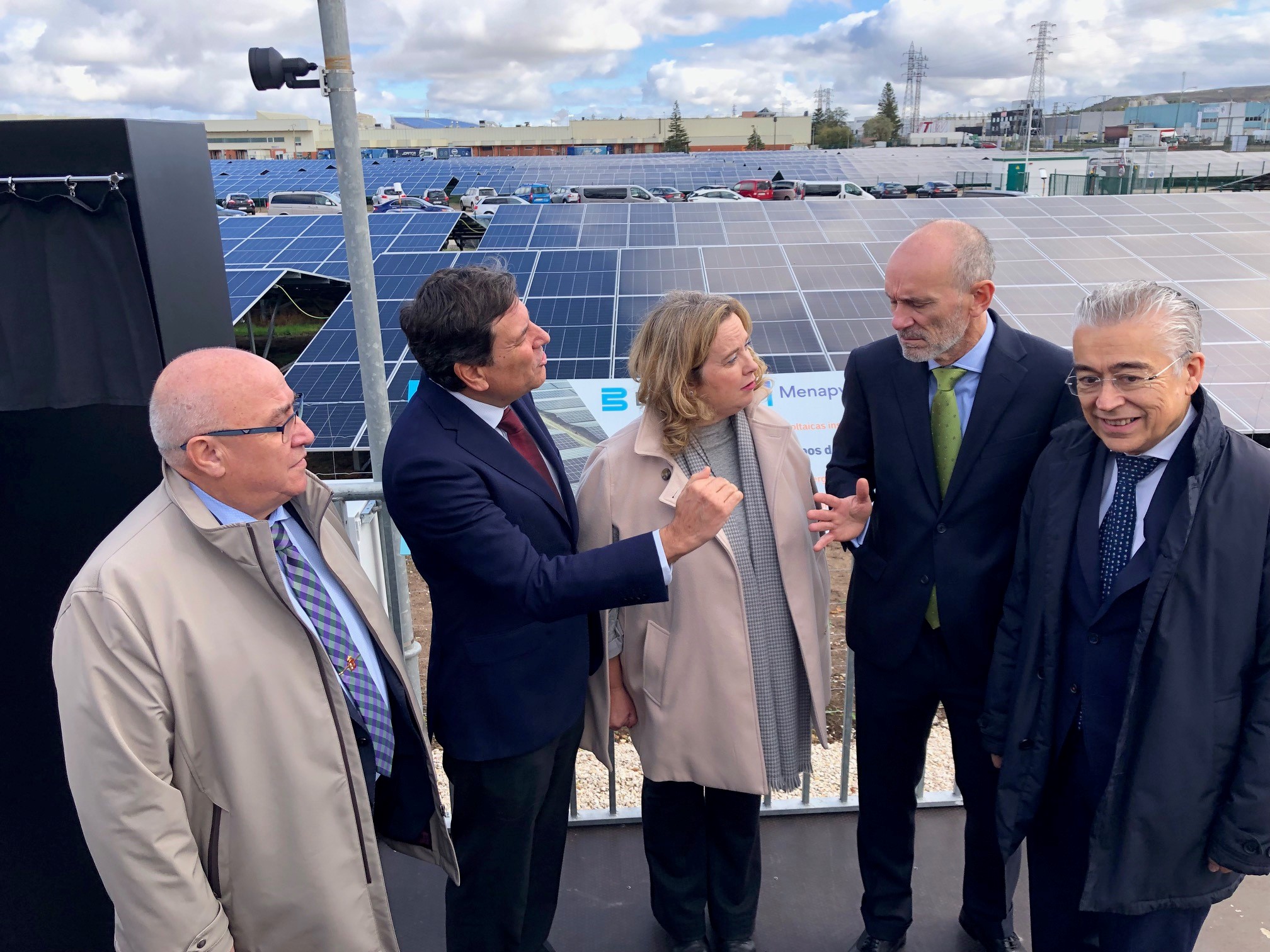 Consejero de Economía instalaciones fotovoltaicas