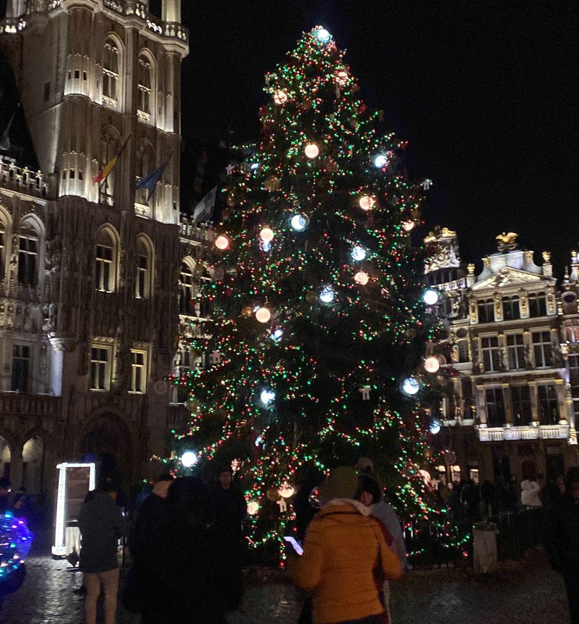 Bruselas árbol de Navidad