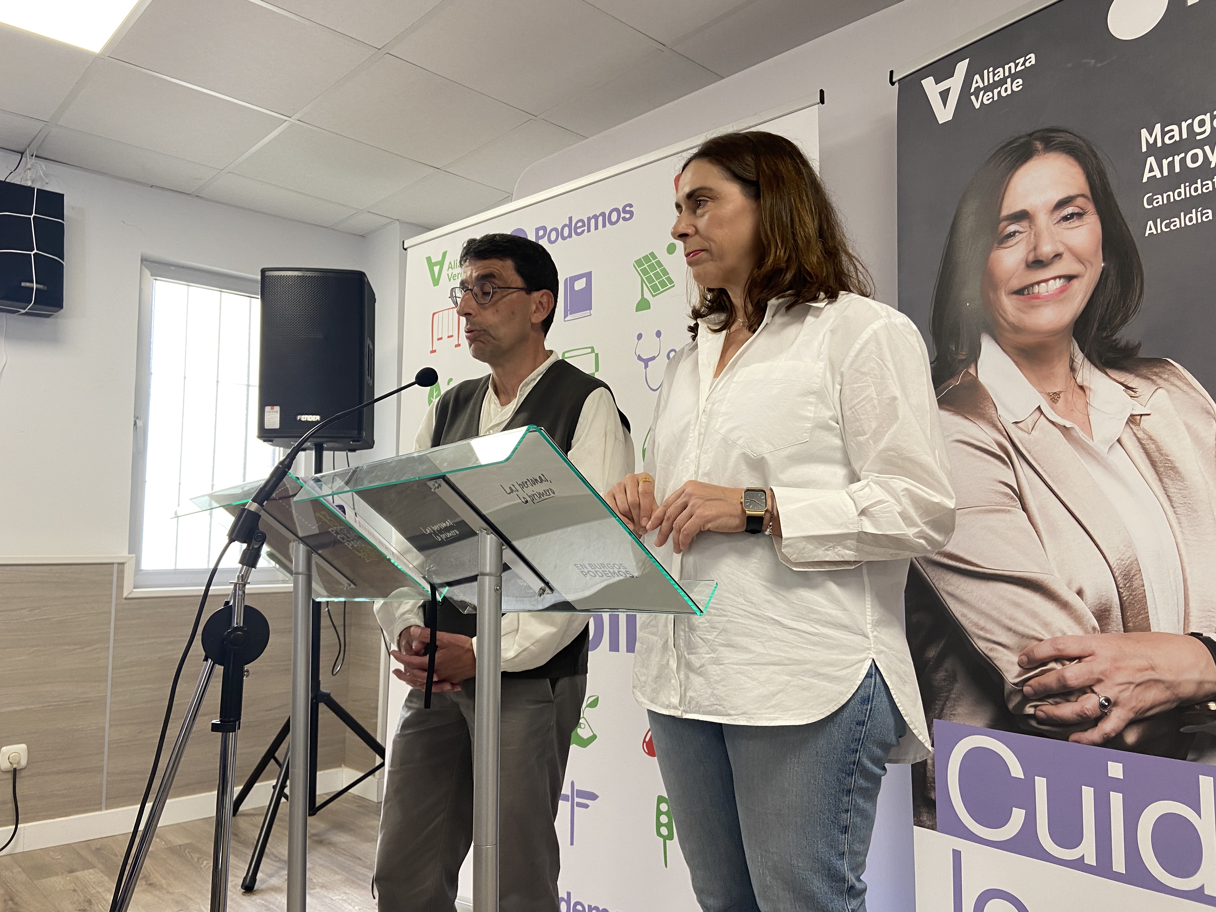 Marga Arroyo y Fernando Saiz