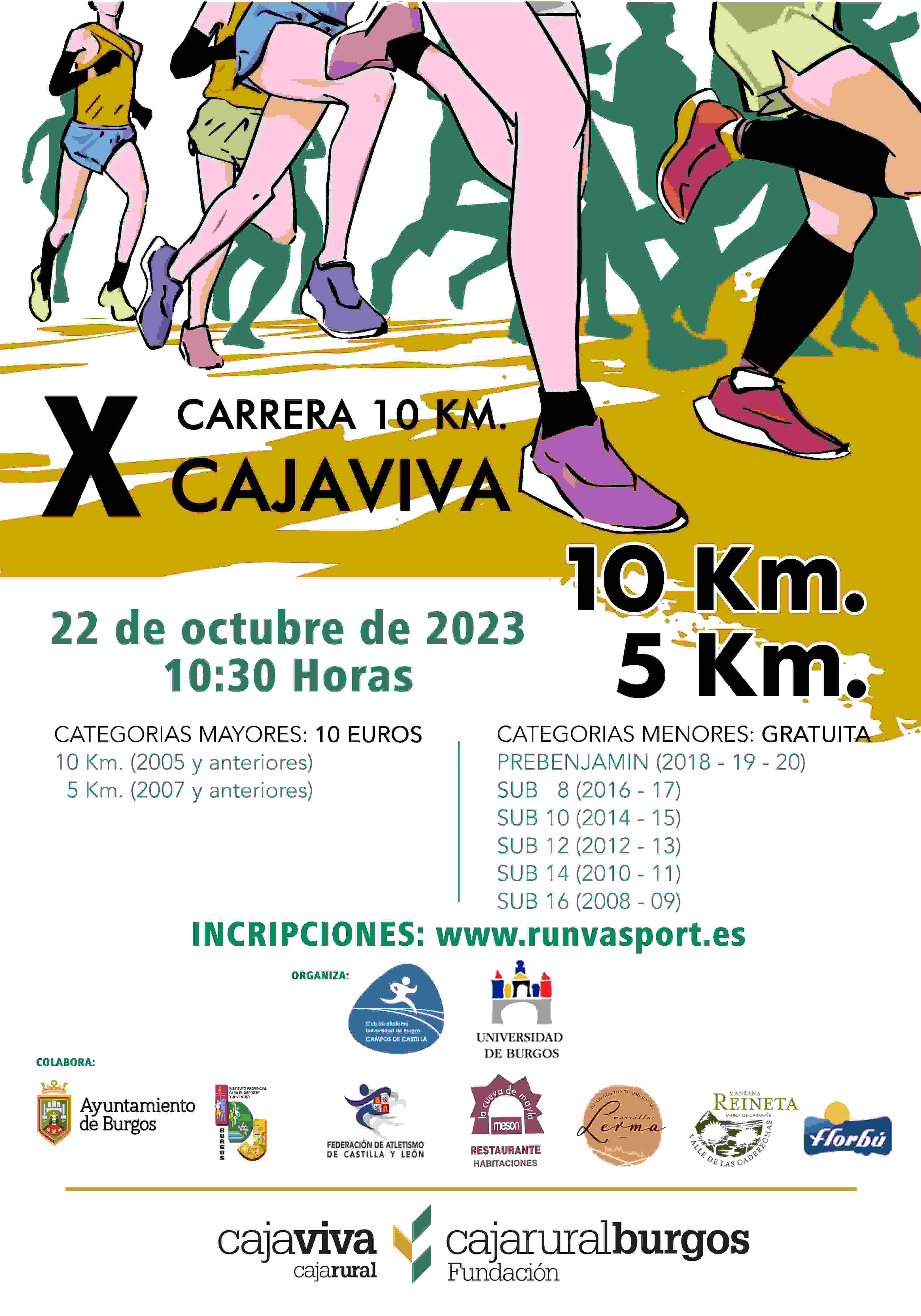10 KM Cajaviva en su décima edición