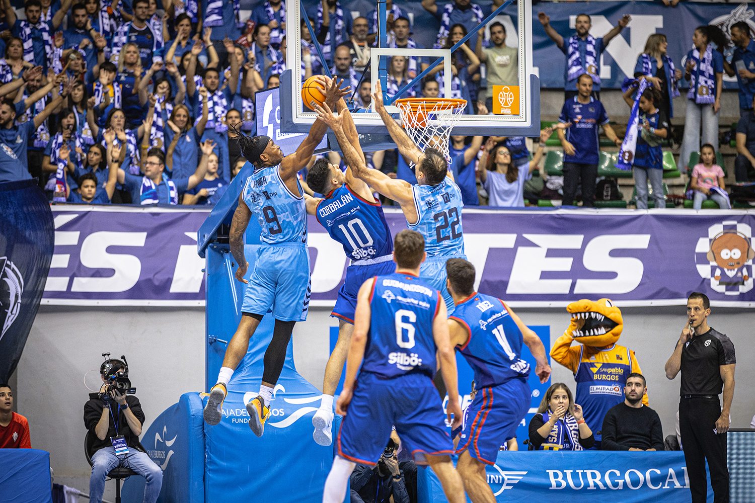 Silbö San Pablo Burgos y Palencia Baloncesto