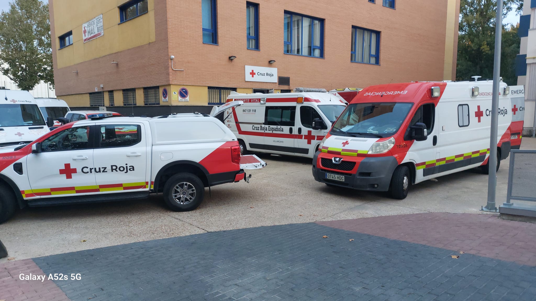 CRUZ ROJA BURGOS SALIDA VALENCIA