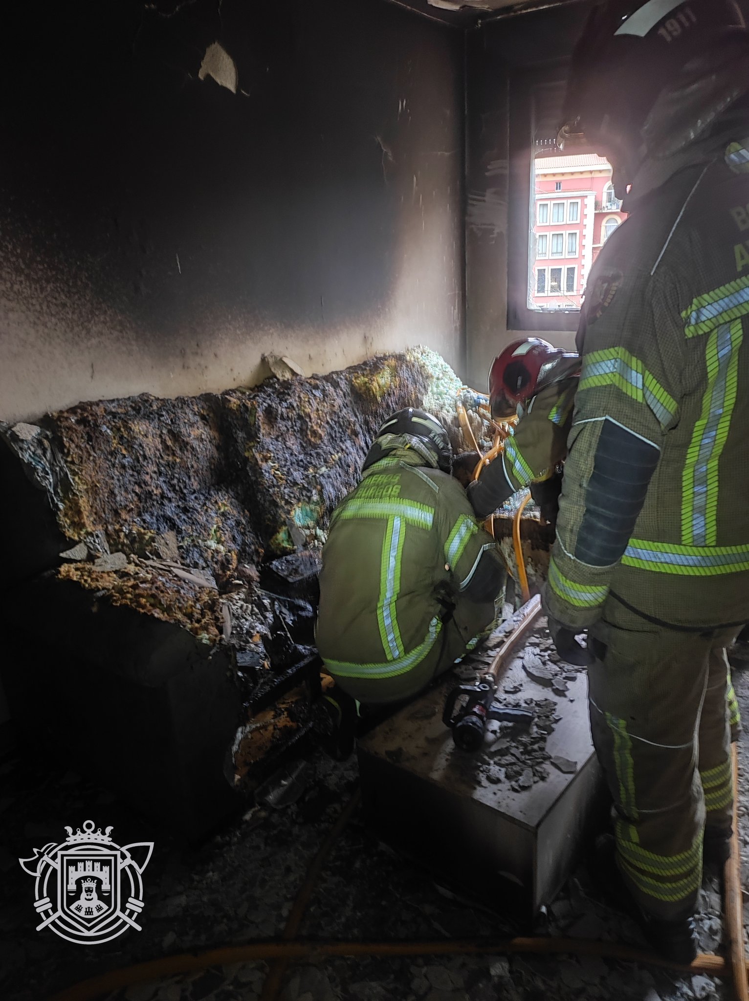 Incendio Vivienda Calle San Roque