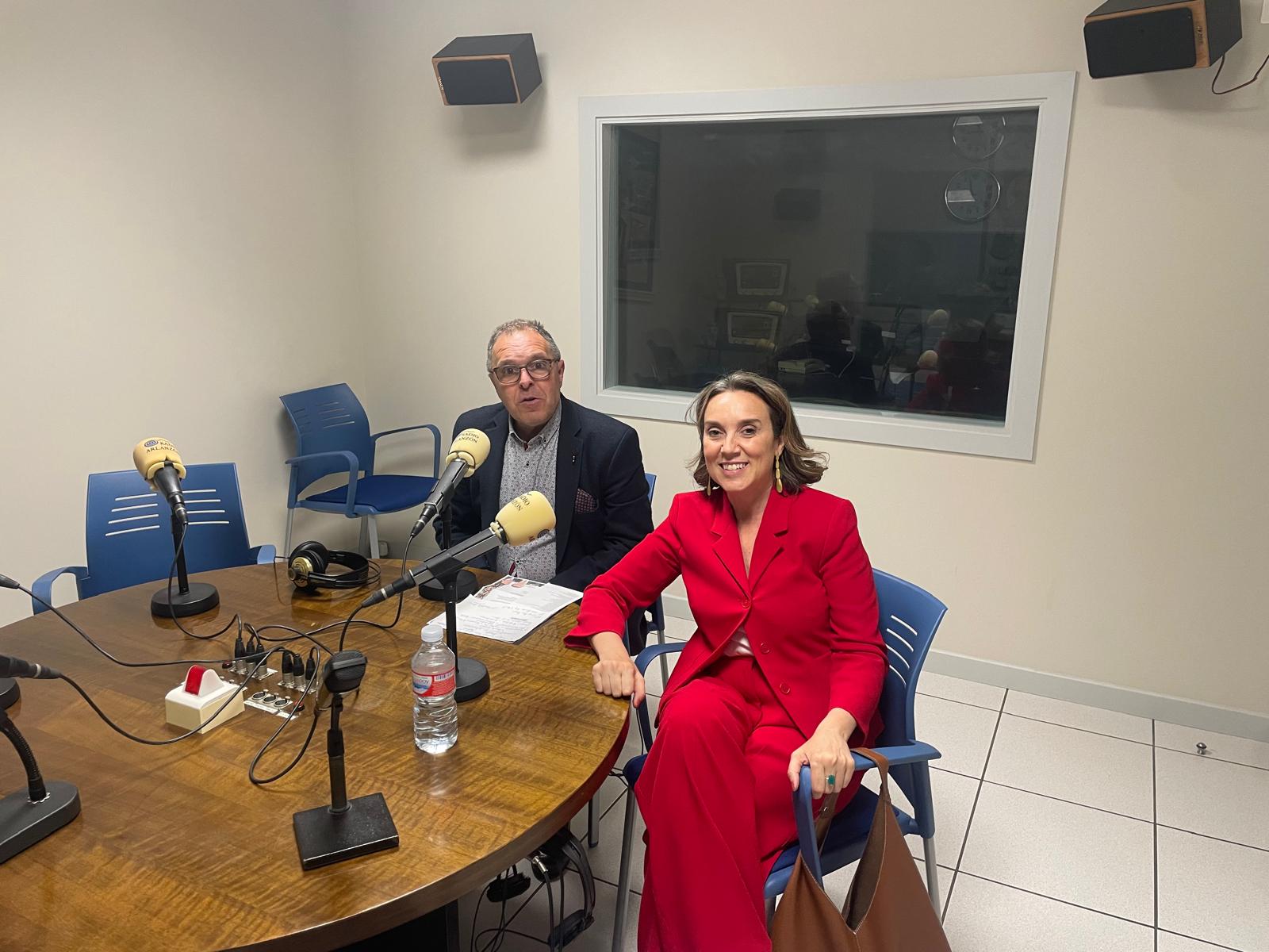 Cuca Gamarra en radio arlanzón