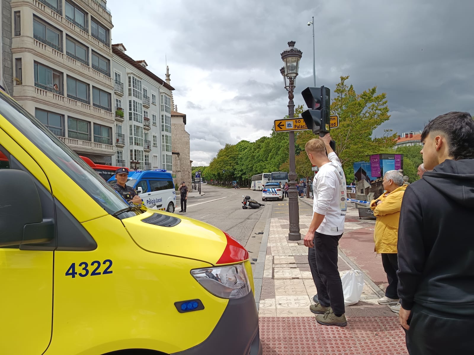 Accidente Plaza Vega