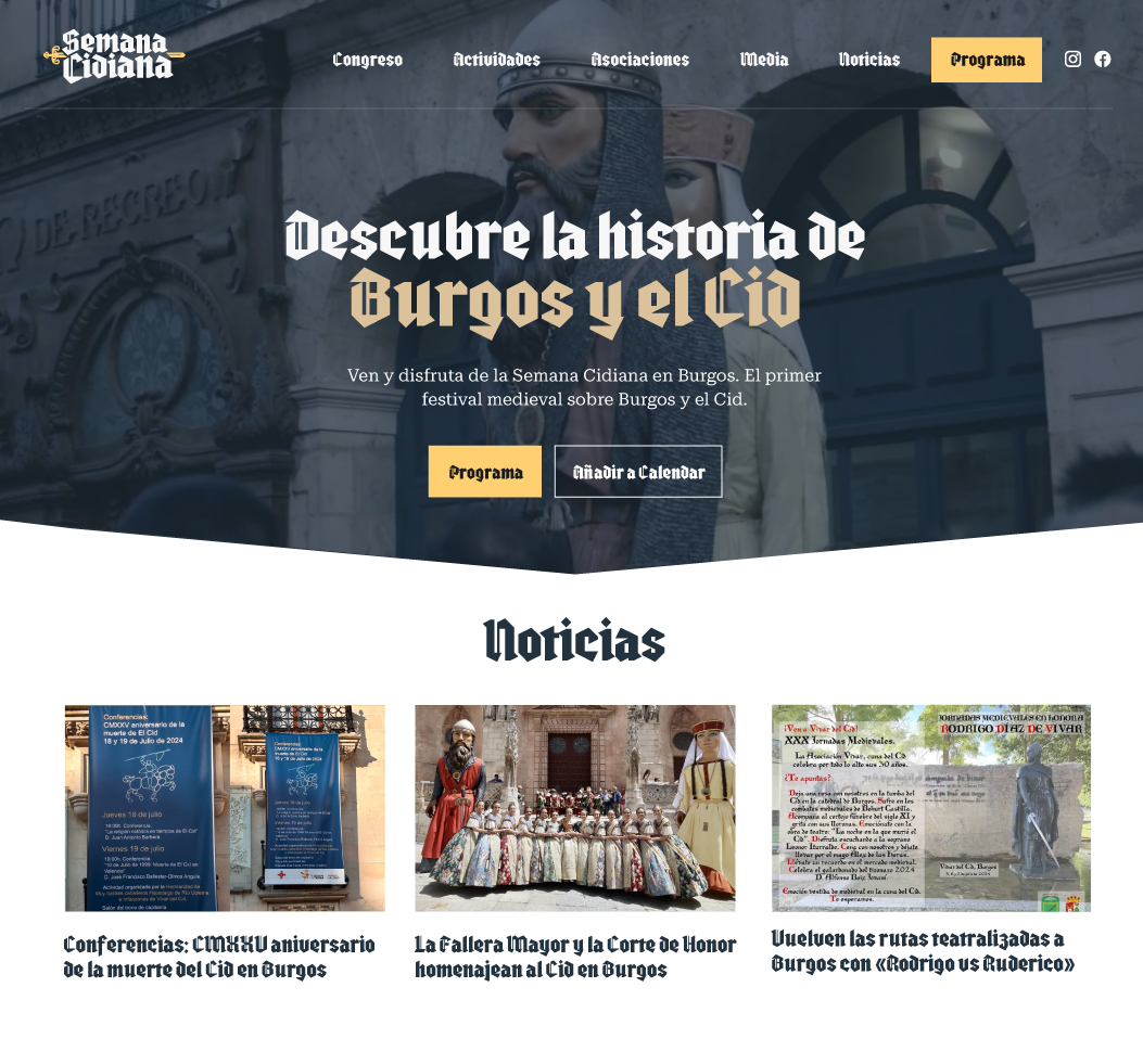 Web Semana cidiana