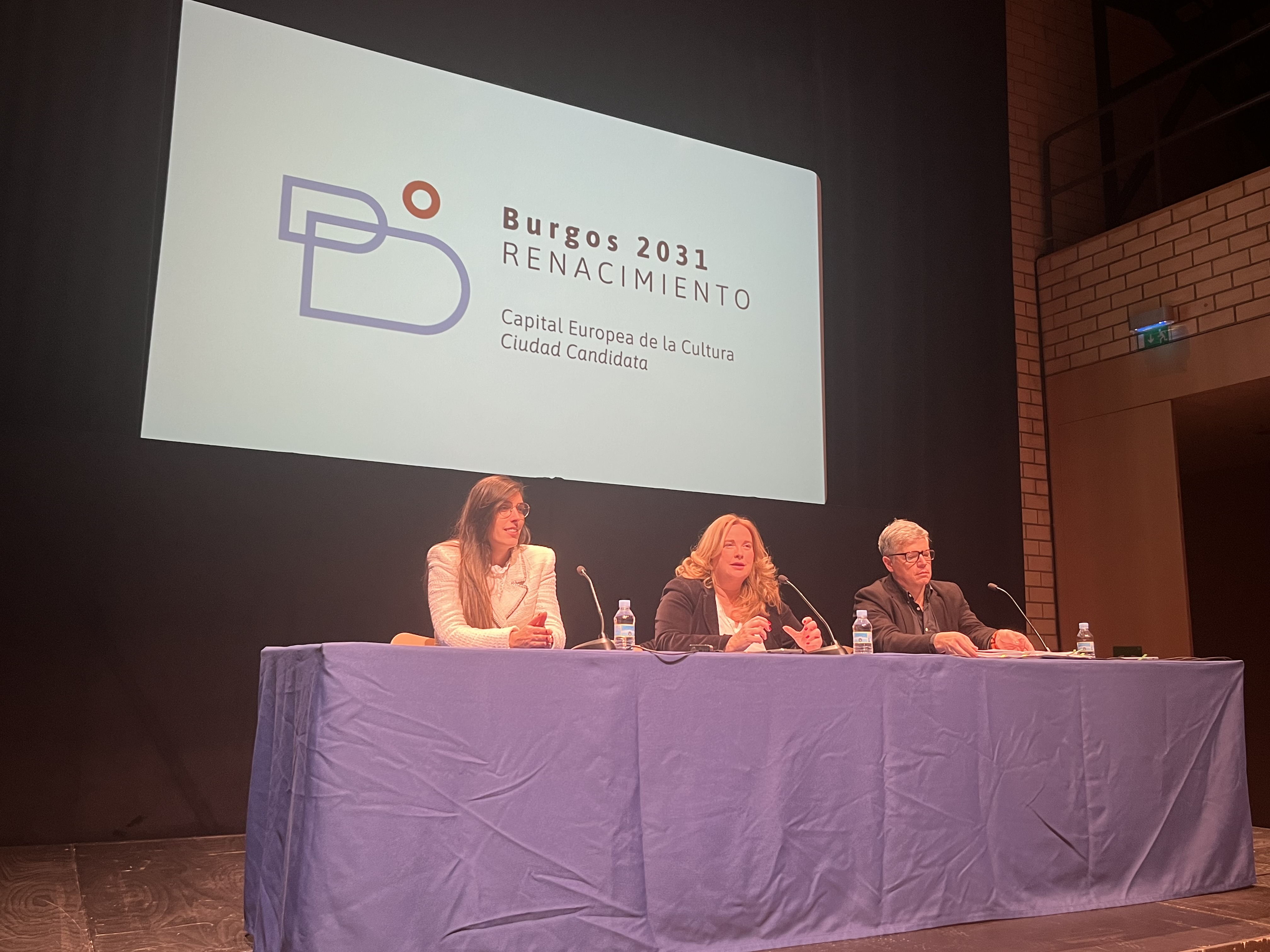 Cristina Ayala, Alejandro Sarmiento y Andrea Ballesteros