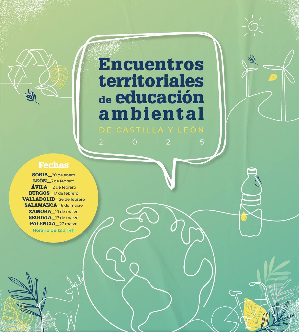 Cartel encuentros territoriales