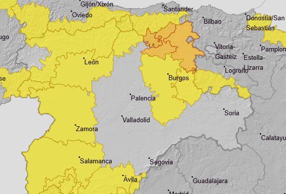 AEMET Burgos enero 2025