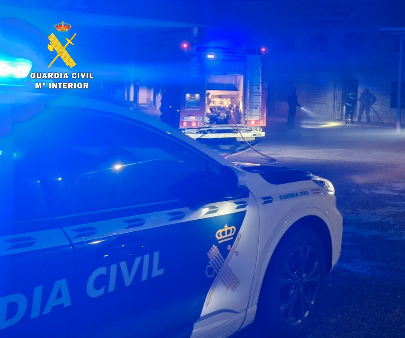 INCENDIO GASOLINERA DE OLMILLOS