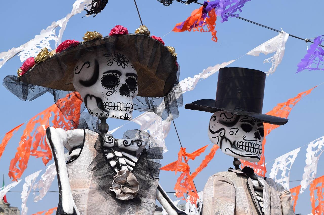 galloween dia de los muertos