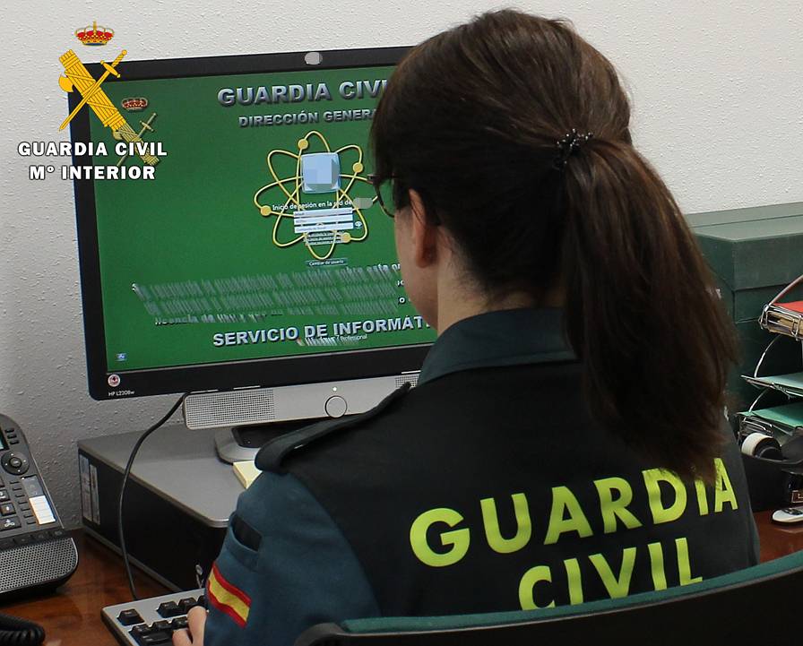 Guardia Civil ordenador