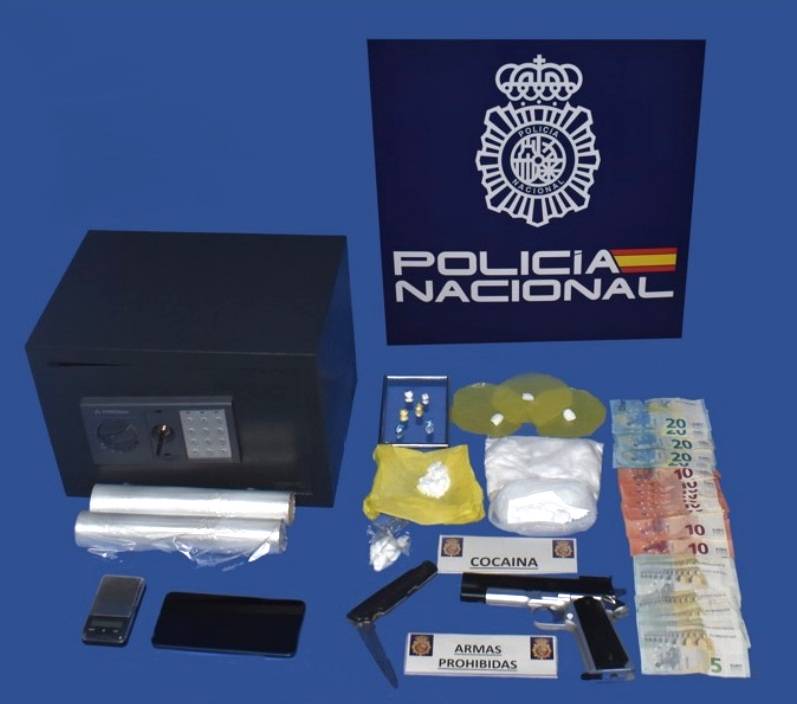 Detenidos cocaína edificio Burgos Detenidos cocaína edificio Burgos