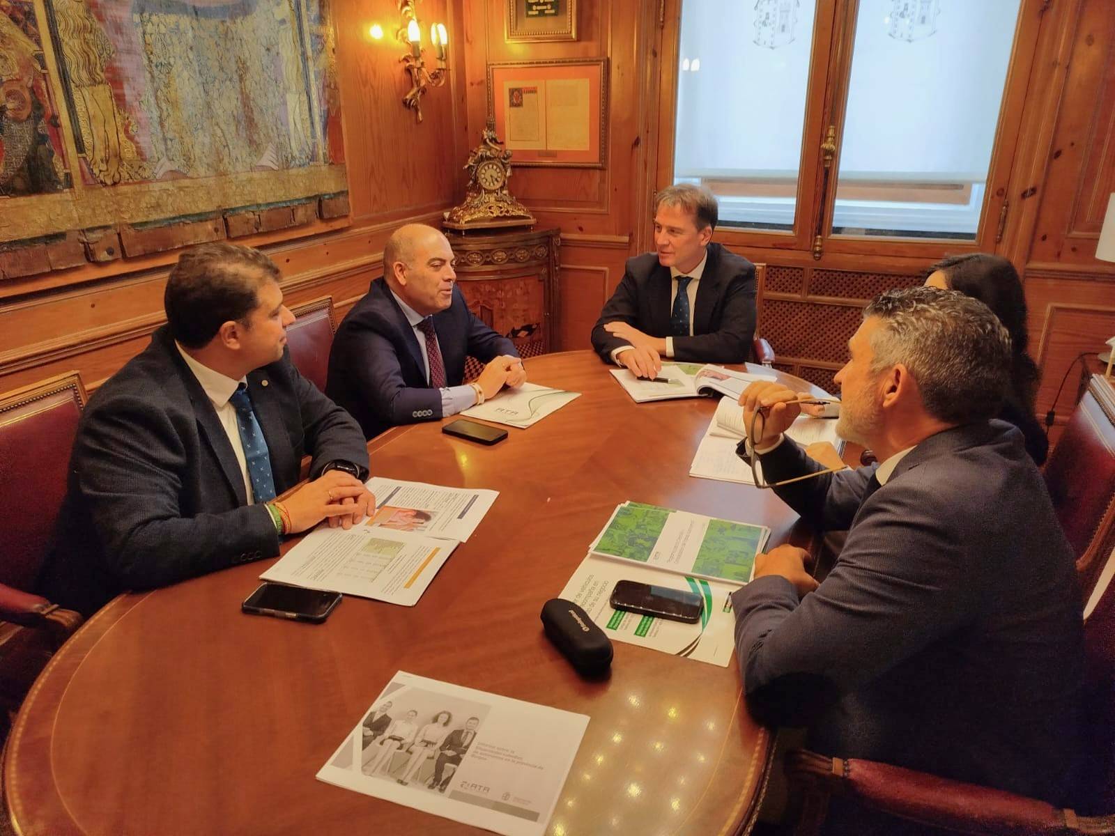 reunión afa y diputación