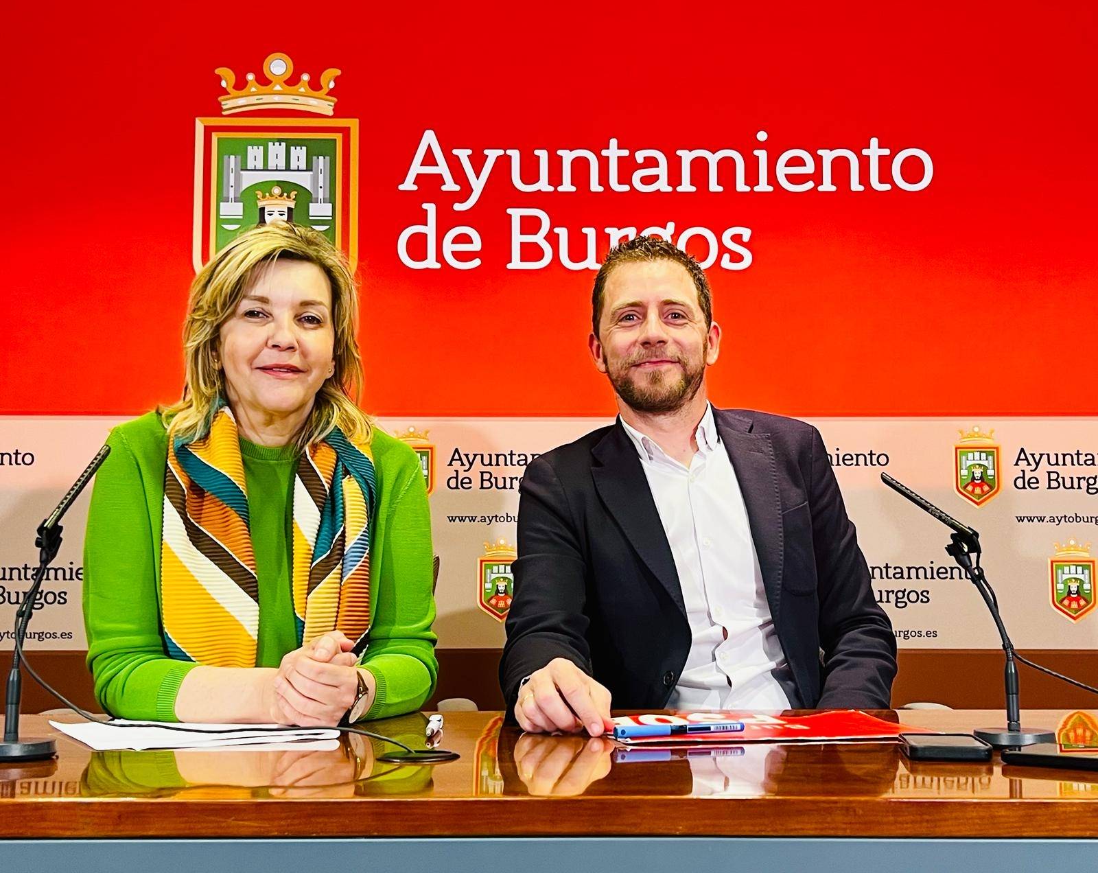 Josué Temiño y Sonia Rodríguez PSOE