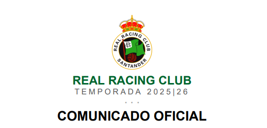 COMUNICADO RACING DE SANTANDER