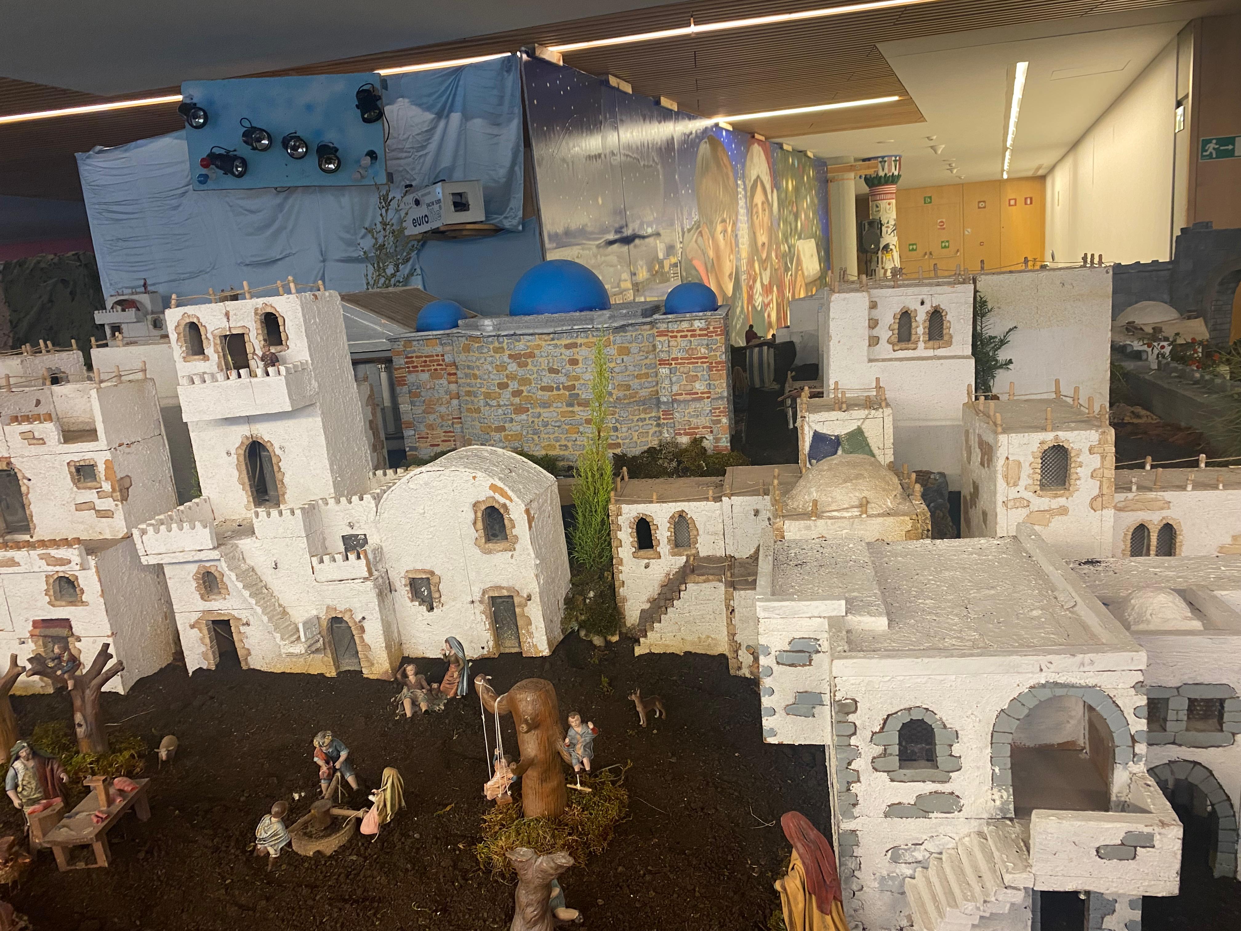 Belén monumental ejército 2025