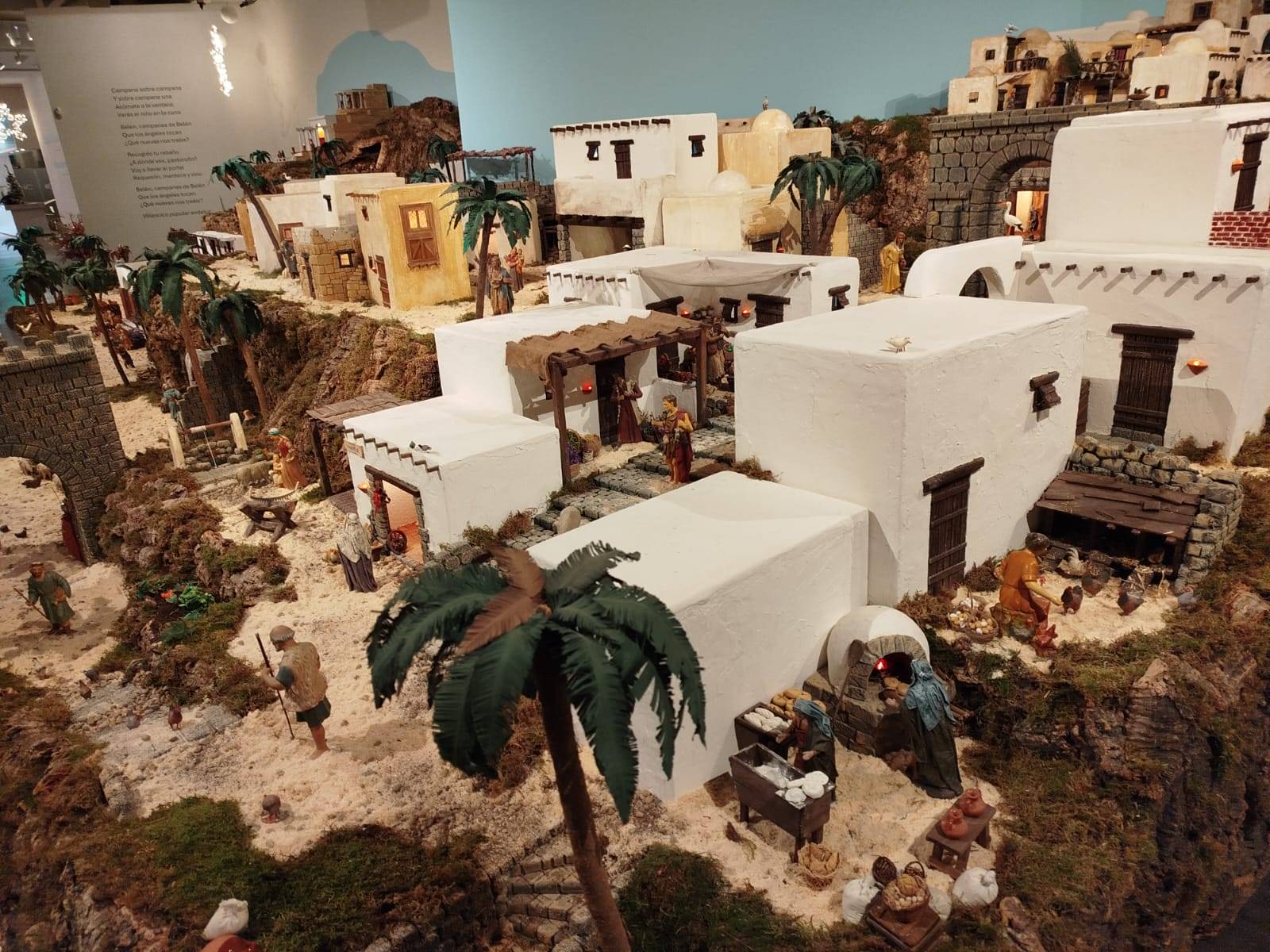 belen navidad circulo