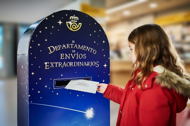 Los buzones mágicos de Correos llegan a Burgos para recoger los deseos de Navidad