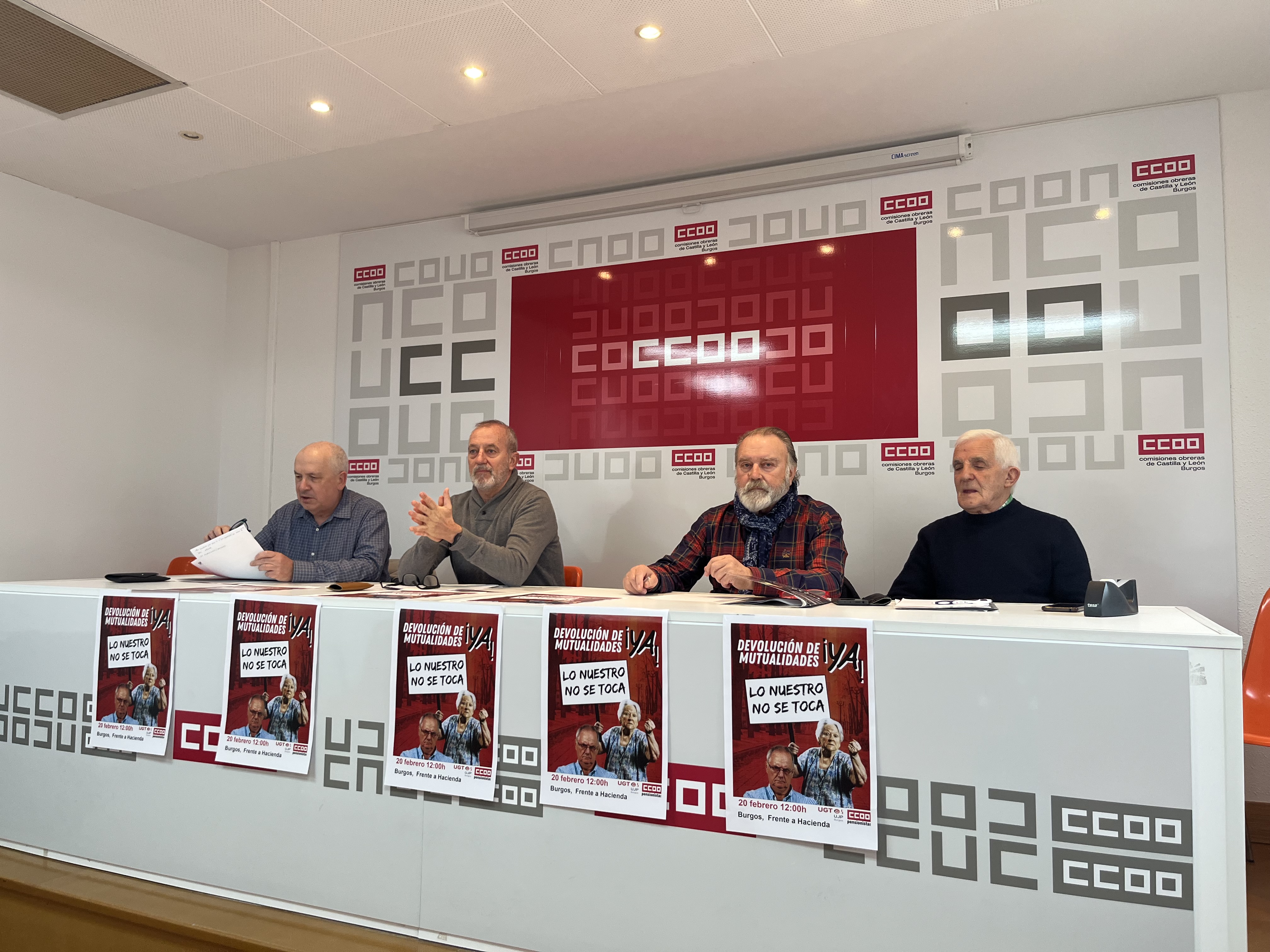 Federación de Jubilados de UGT y CCOO Burgos