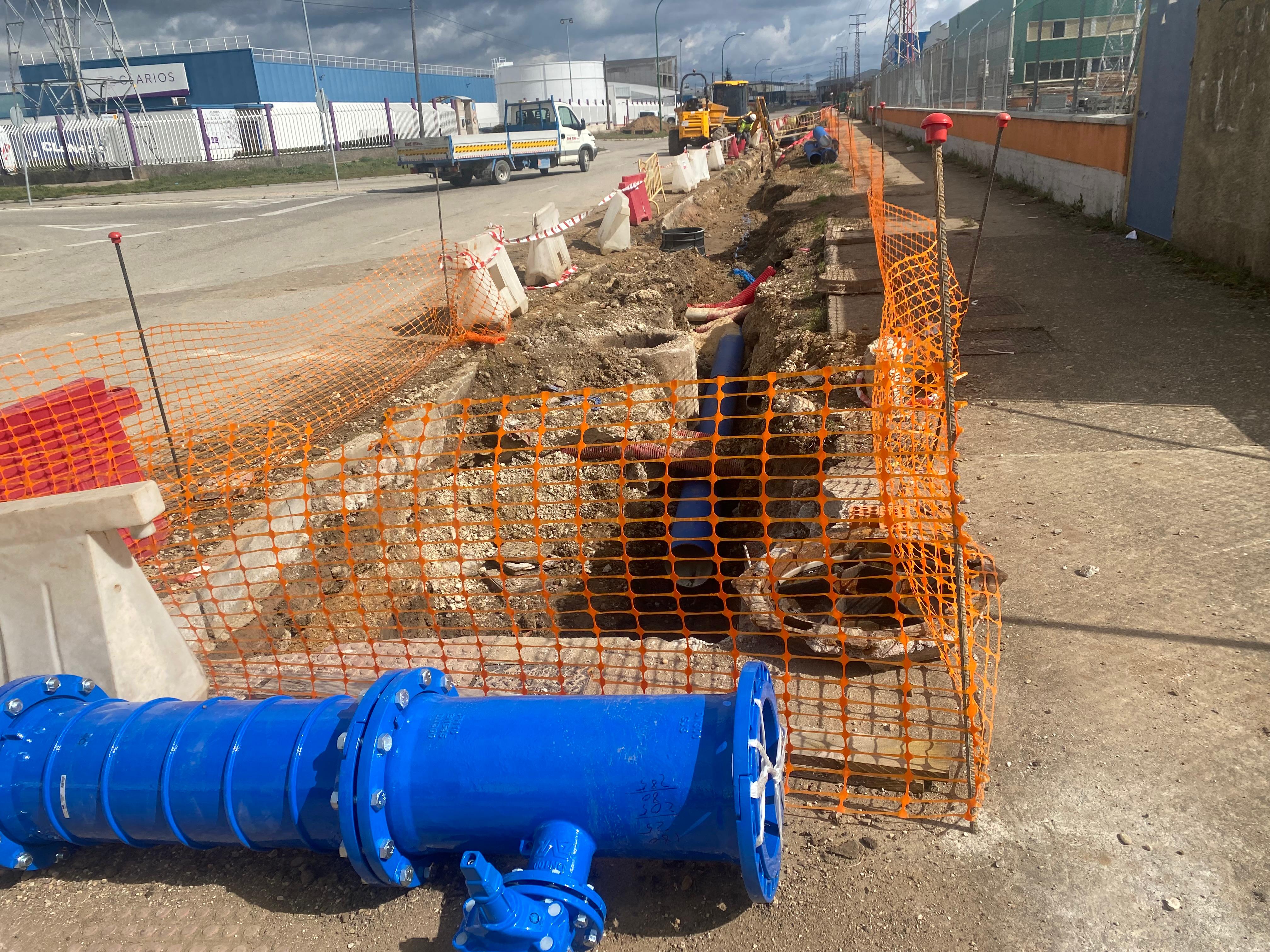 Obras Polígono Villalonquéjar Aguas
