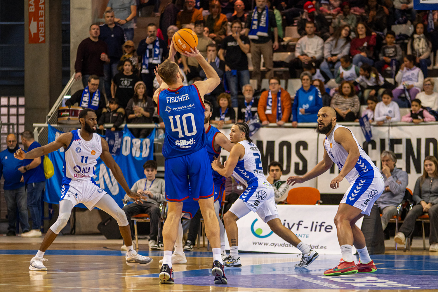 Centre de Tecnificació Esportiva d’Alacant entre el HLA Alicante y el Silbö San Pablo Burgos