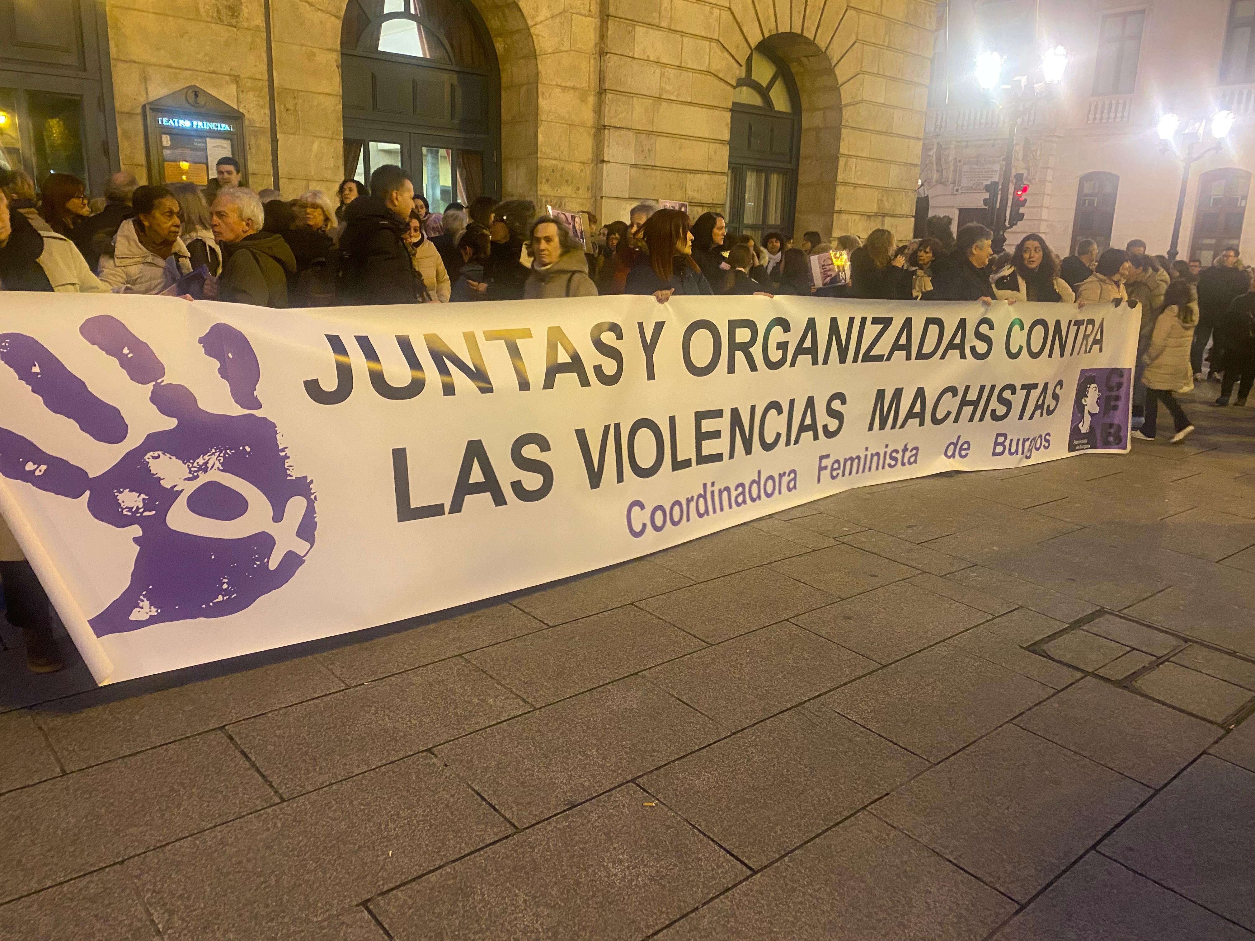 Andrea Bejarano manifestacion