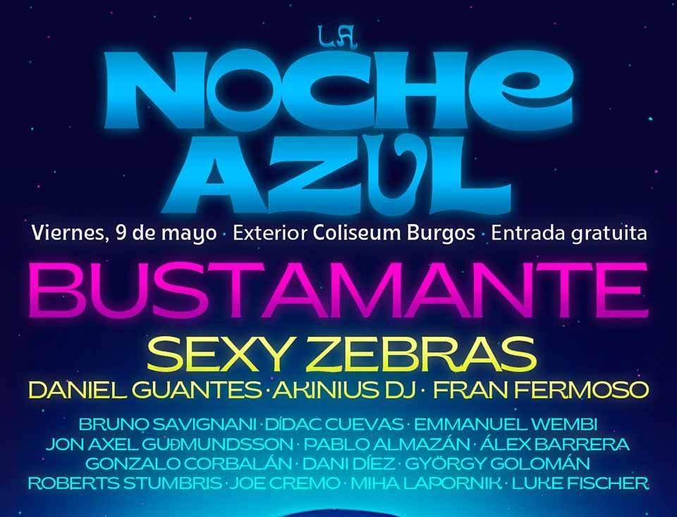 La noche Azul San Pablo Burgos