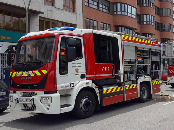 bomberos camion