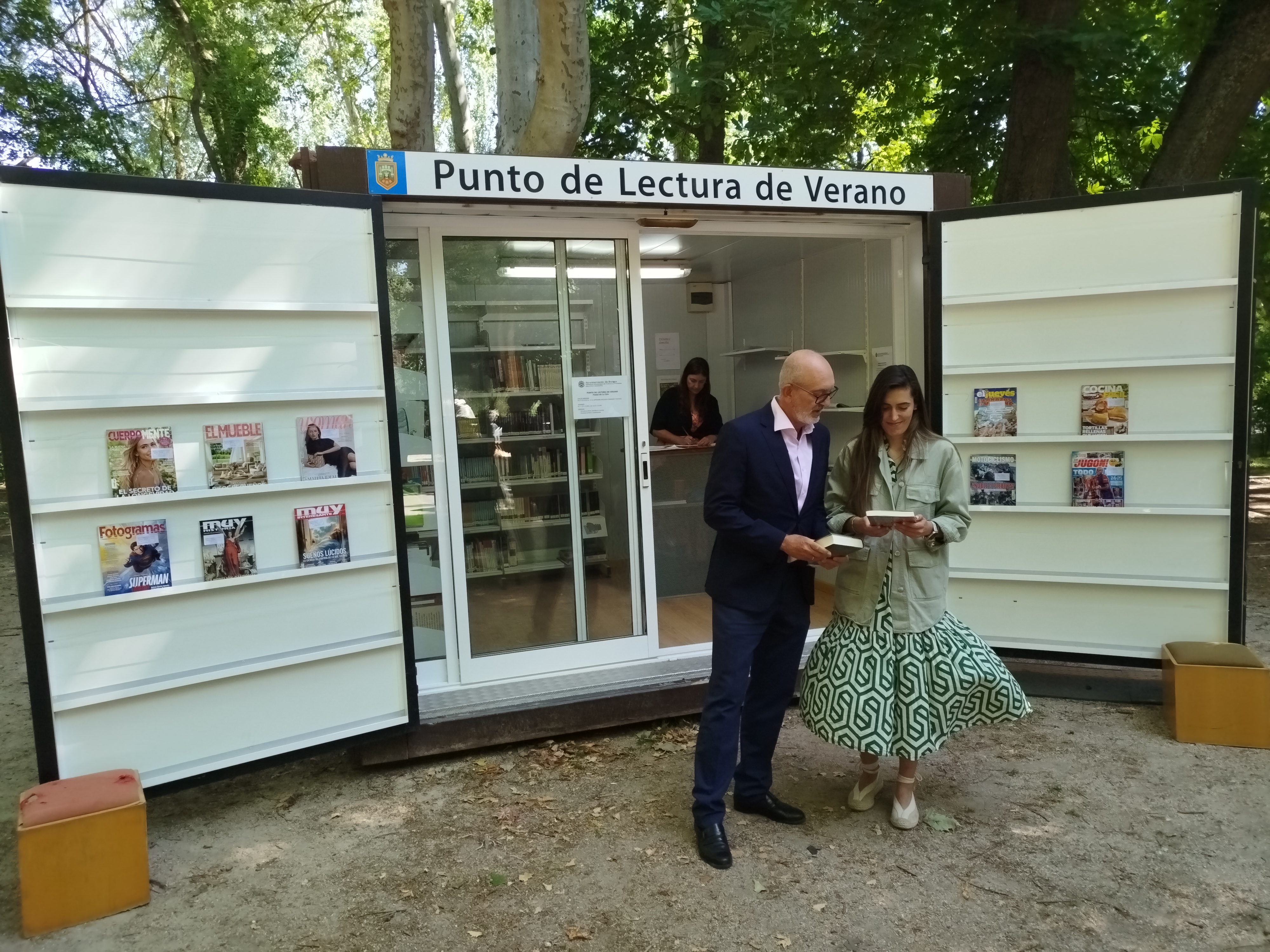 caseta de lectura de verano