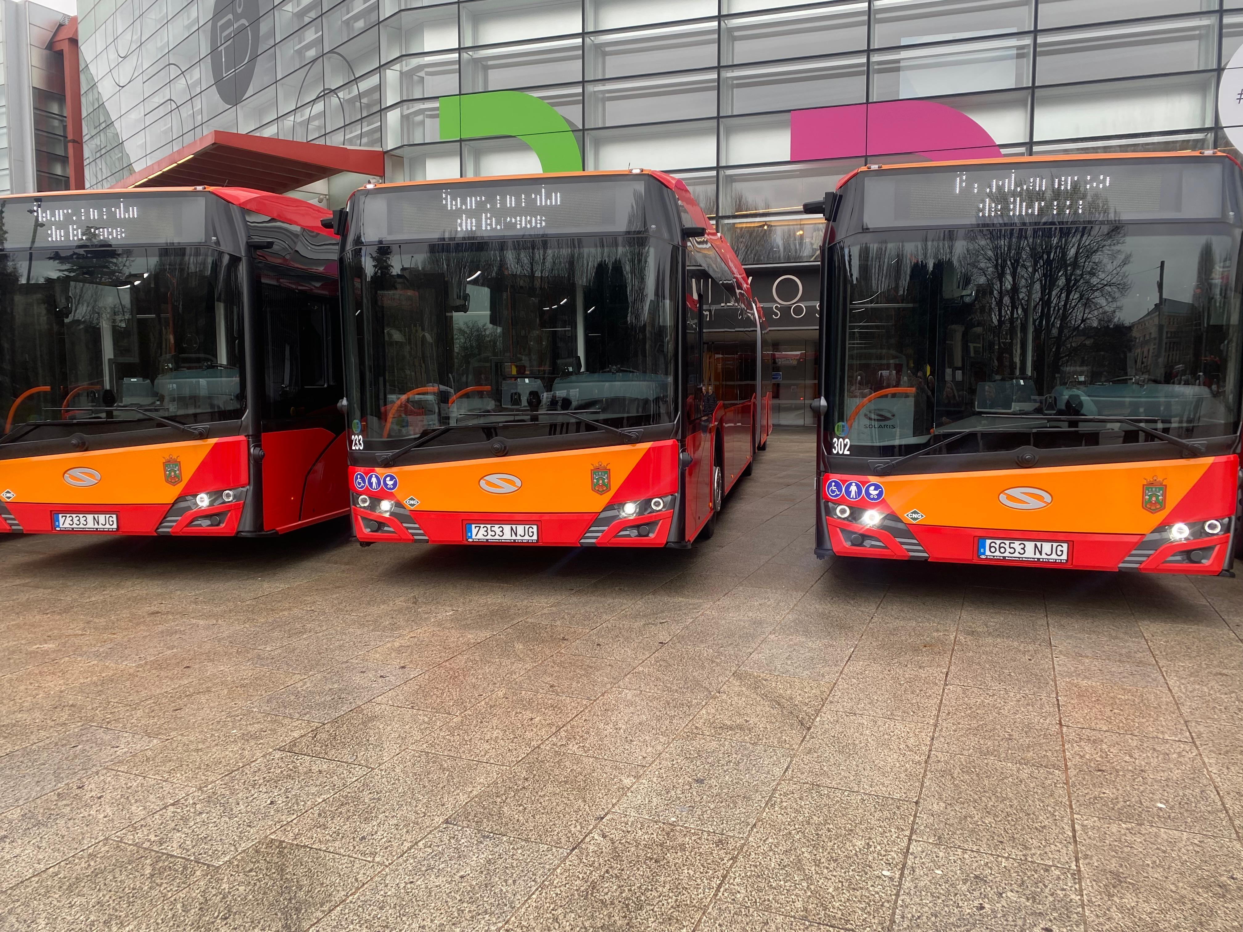 Nuevos autobuses urbanos