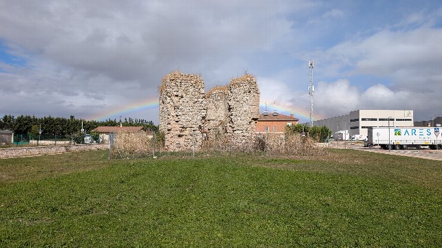 Alertan del pésimo estado de conservación del Torreón de Villagonzalo en Burgos