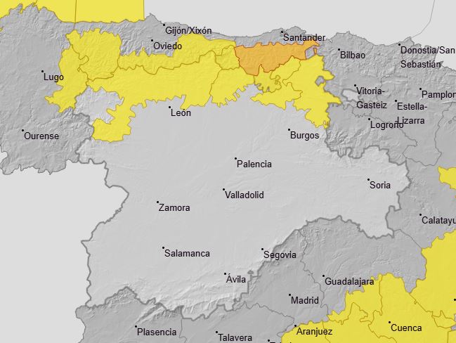 tiempo Burgos 5 enero